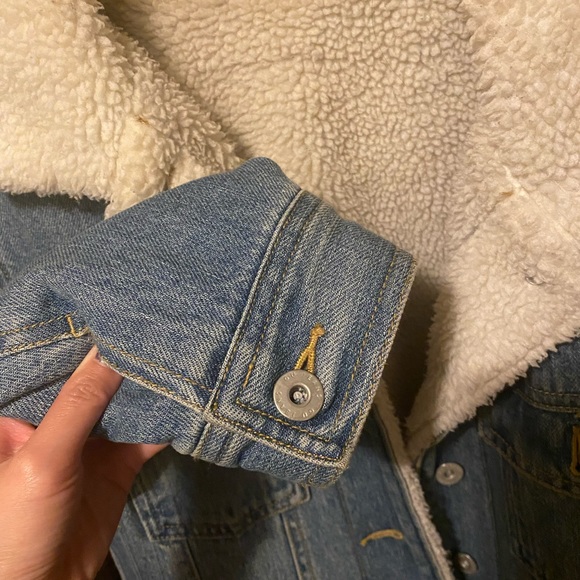 Denim Jacket Teddy Lining - Picture 2 of 5